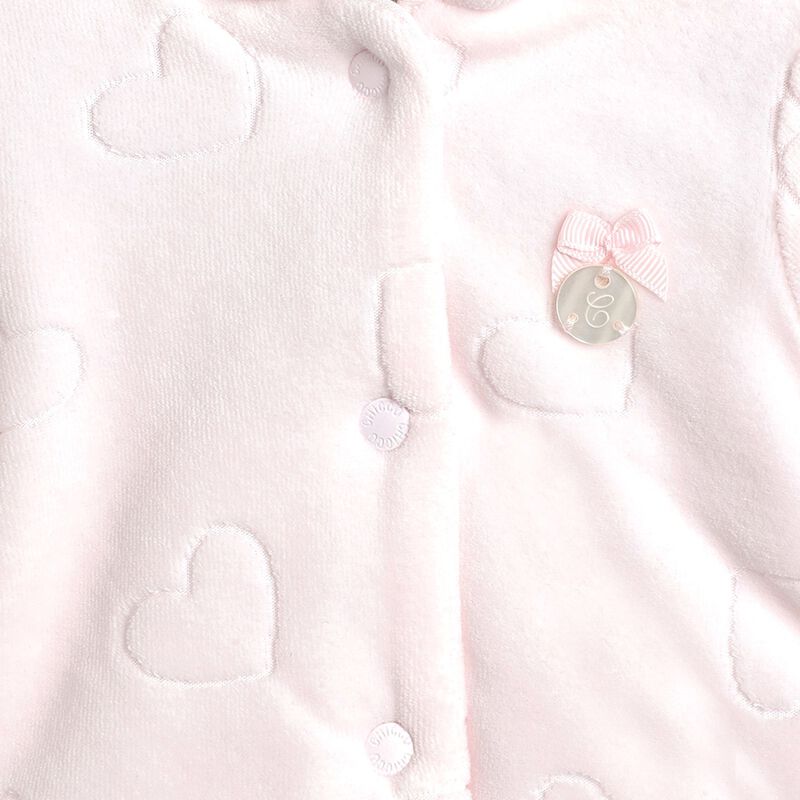 Front Open Velour Cardigan image number 2
